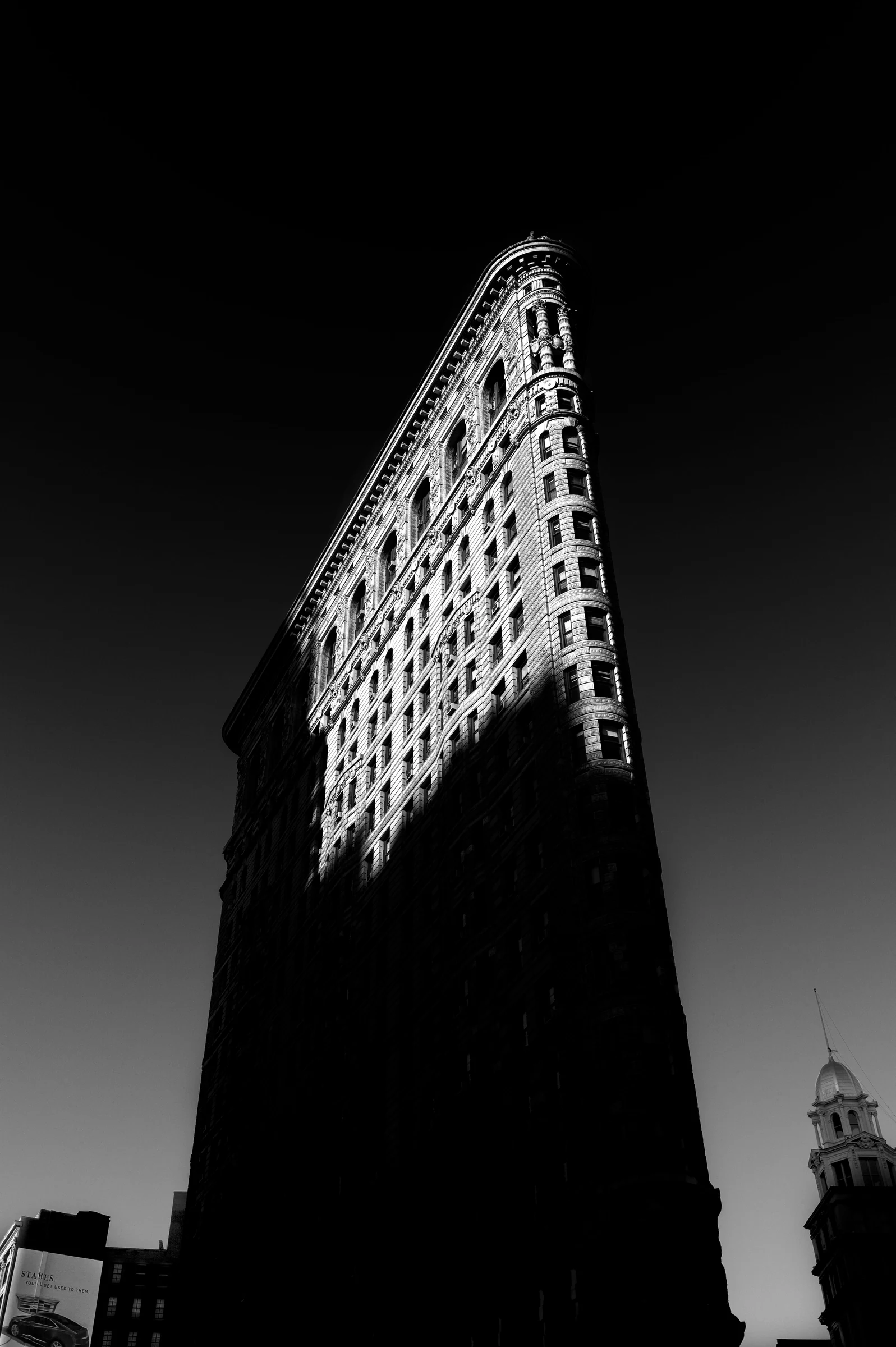 Flatiron Building set fra gaden